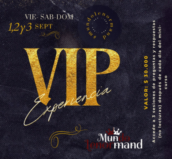 Experiencia VIP Lenormand