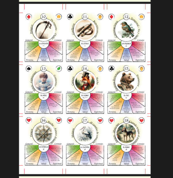 Victorian Lenormand Imprimible